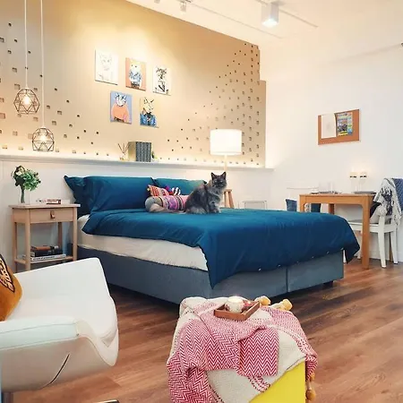 Double Studio, Private Bath & Balcony, Shared Kitchen With Local Family By Pillows & Purrs