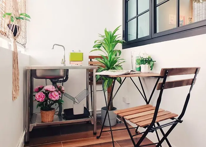 Apartment Double Studio, Private Bath & Balcony, Shared Kitchen With Local Family By Pillows & Purrs Bangkok